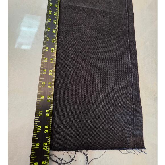 NWT Anine Bing Women's Denim SZ 26 Etta Relaxed Rigid Straight Jean - Picture 9 of 9